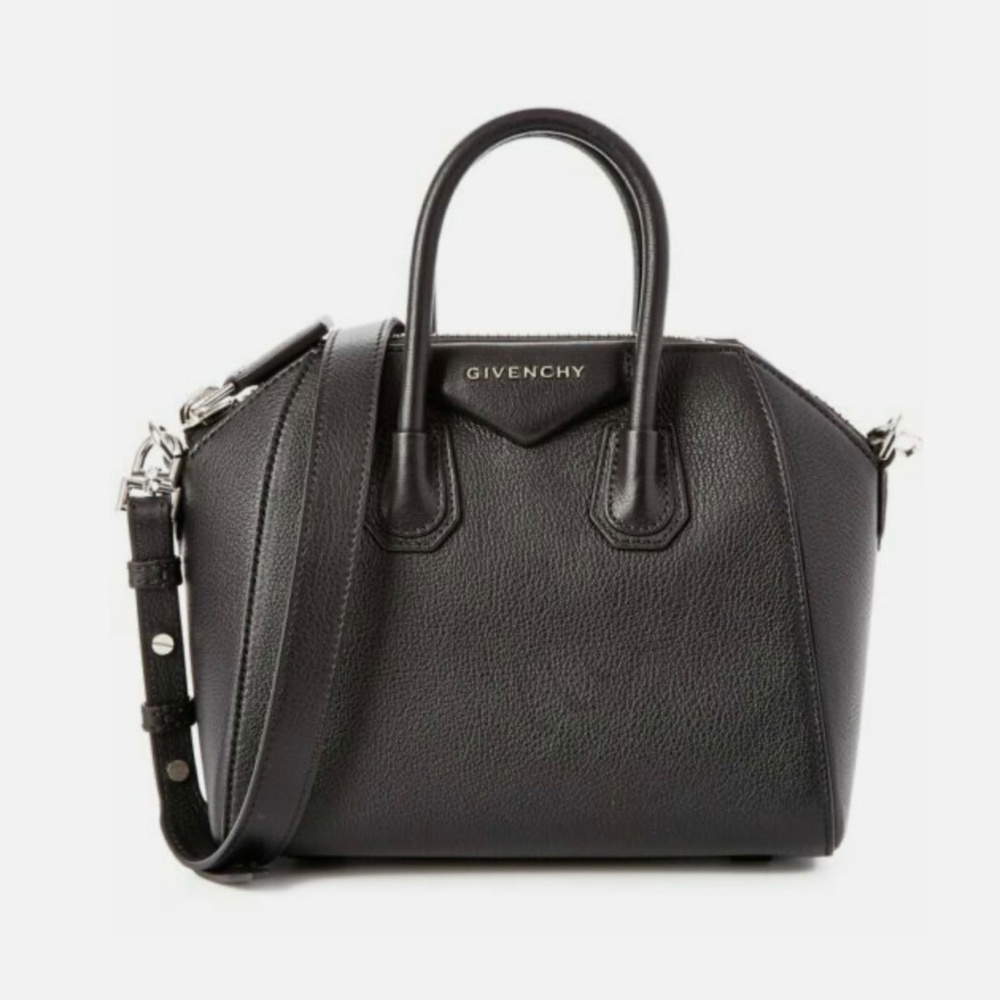 Givenchy Antigona Mini Top Handle Bag in Grained Leather